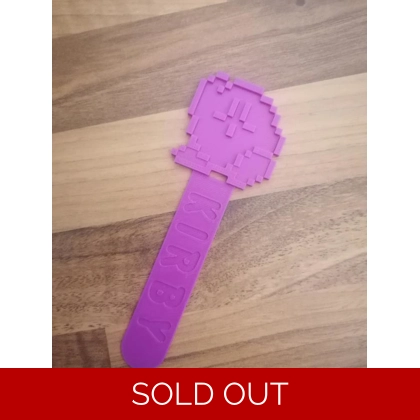 Kirby 8bit 3D Printed Bookmark